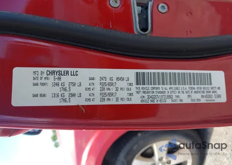 2009 Dodge Journey Sxt из США, поврежденный, VIN 3D4GG57V19T218962